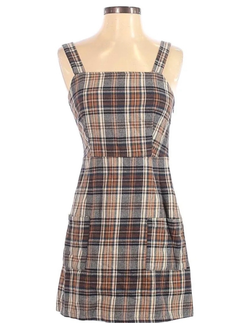American Eagle plaid mini dress